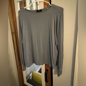 Light blue long sleeve.